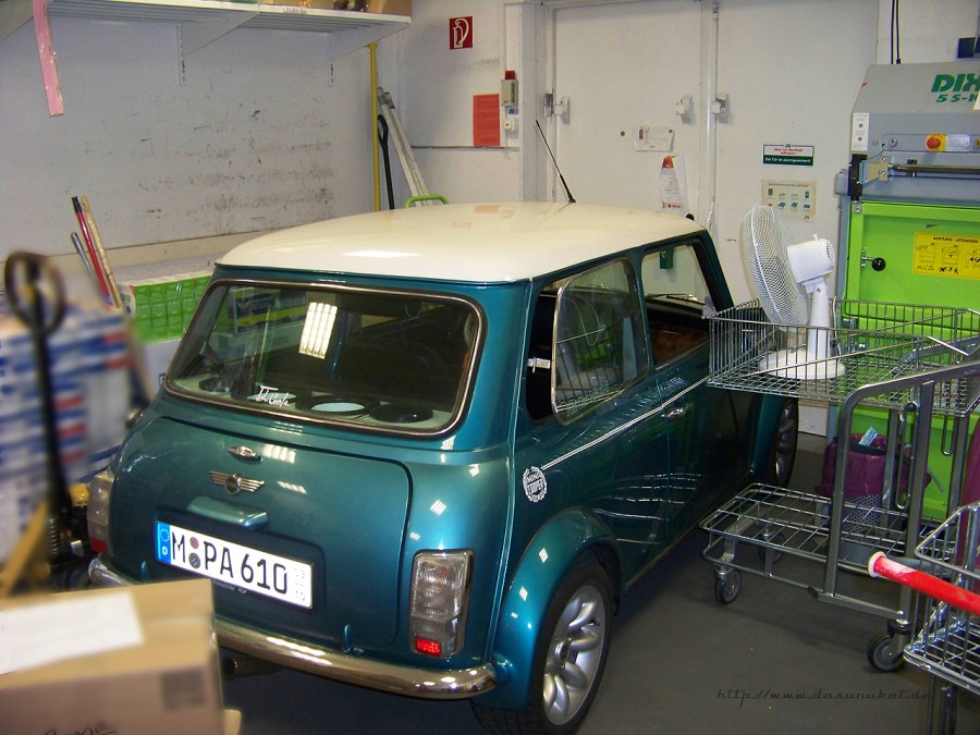 Rover Mini Xn - wird abgekühlt.