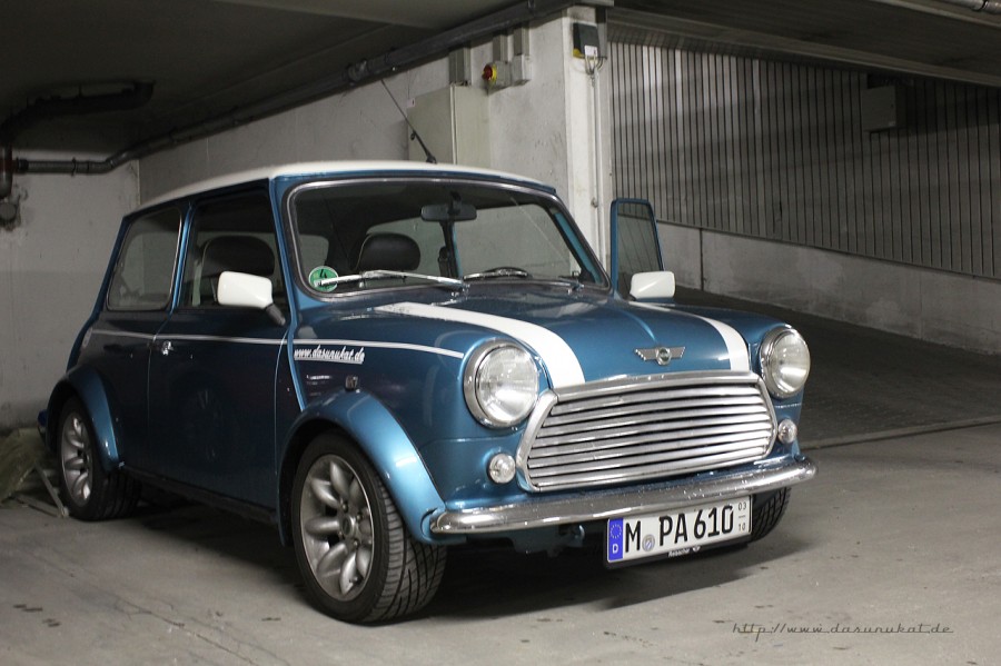 Rover Mini Xn - abgesicherte Hinterräder