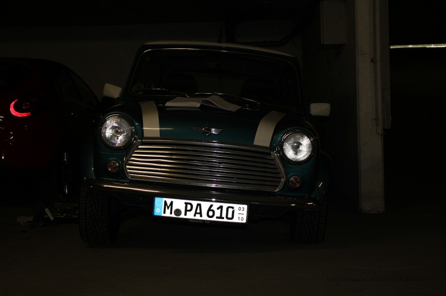 Rover Mini Xn - in Schräglage 2