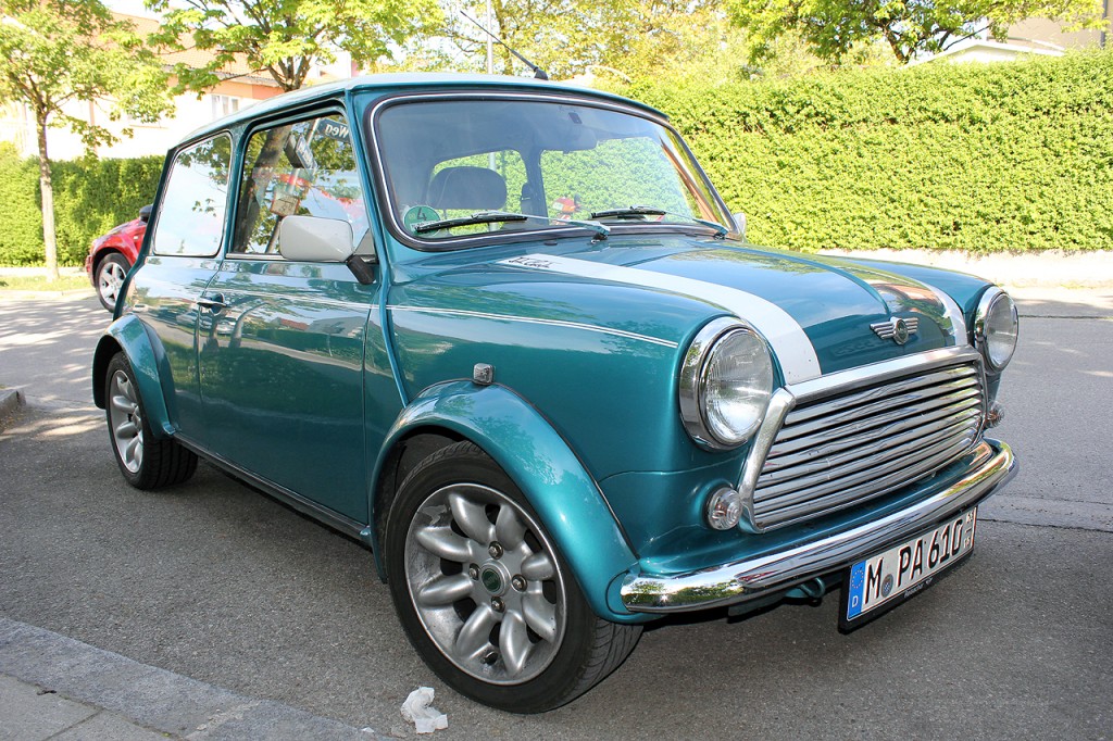 Rover Mini Xn vor dem Bekleben. 