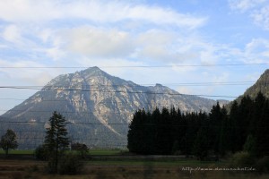 Alpenpanorama Richtung Telfs