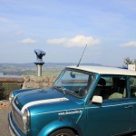 Rover Mini Xn am Kochelsee aussichtspunkt