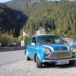 Rover Mini Xn auf der Alpenstrasse 9