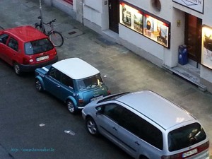 Rover Mini Xn - frisch eingeparkt..