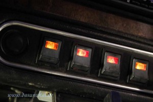 Rover Mini Xn - Dash illumination Kit eingebaut 2